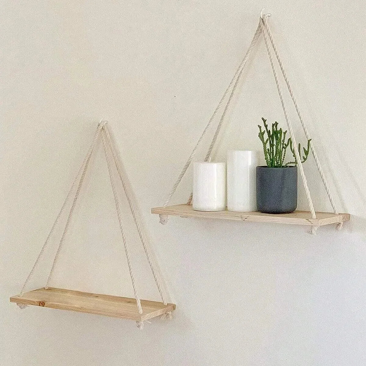 Wandplank - EcoHemp - Omkeerbaar Design - Boho Chic
