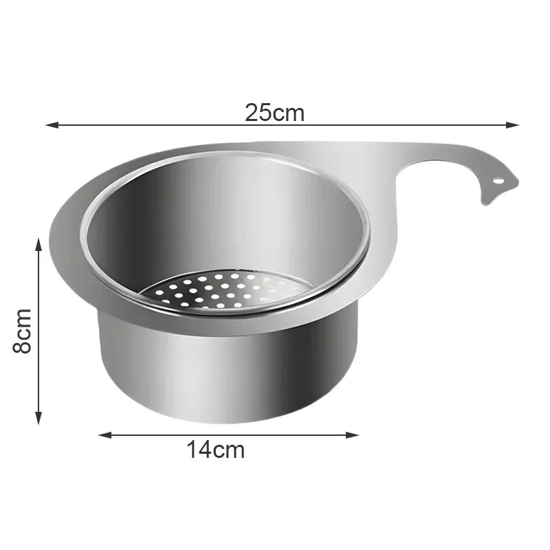 Afvoer Mand - FlowMaster - Rvs - Gootsteen Organizer
