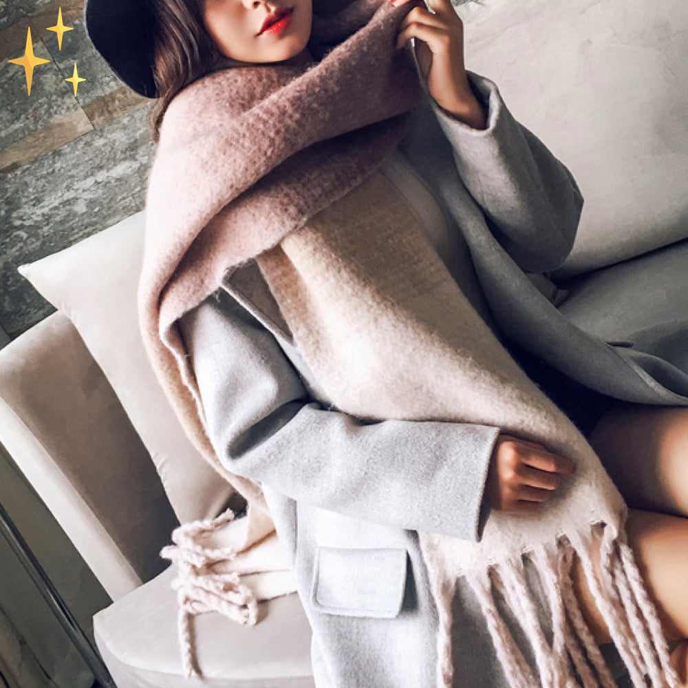 Cashmere Sjaal - LuxeWrap - Zachte Textuur - Elegante Accessoire