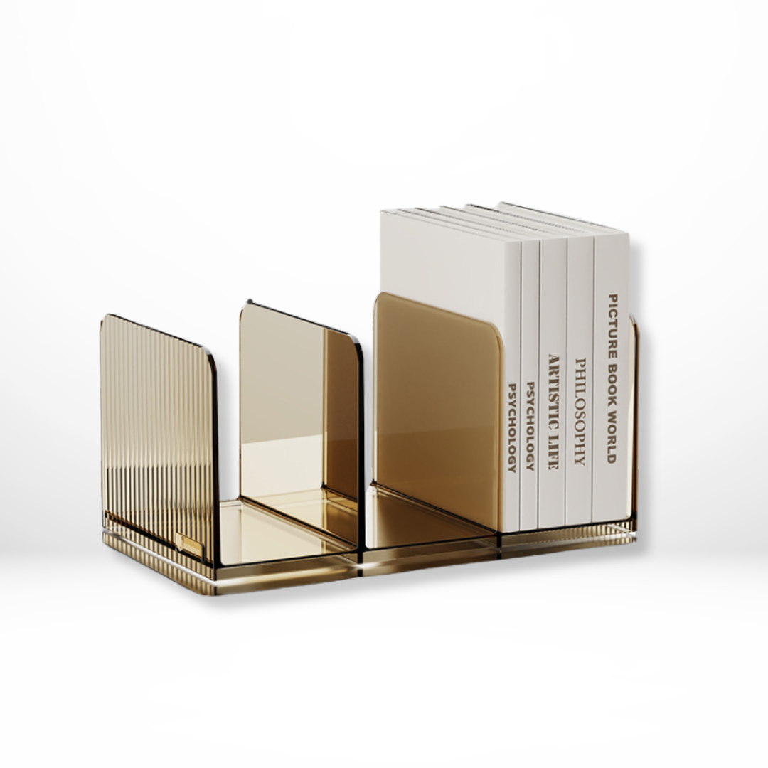 Boekenrek Organizer - Storvia - Compacte Boekenplank - Moderne Bureau Opberger