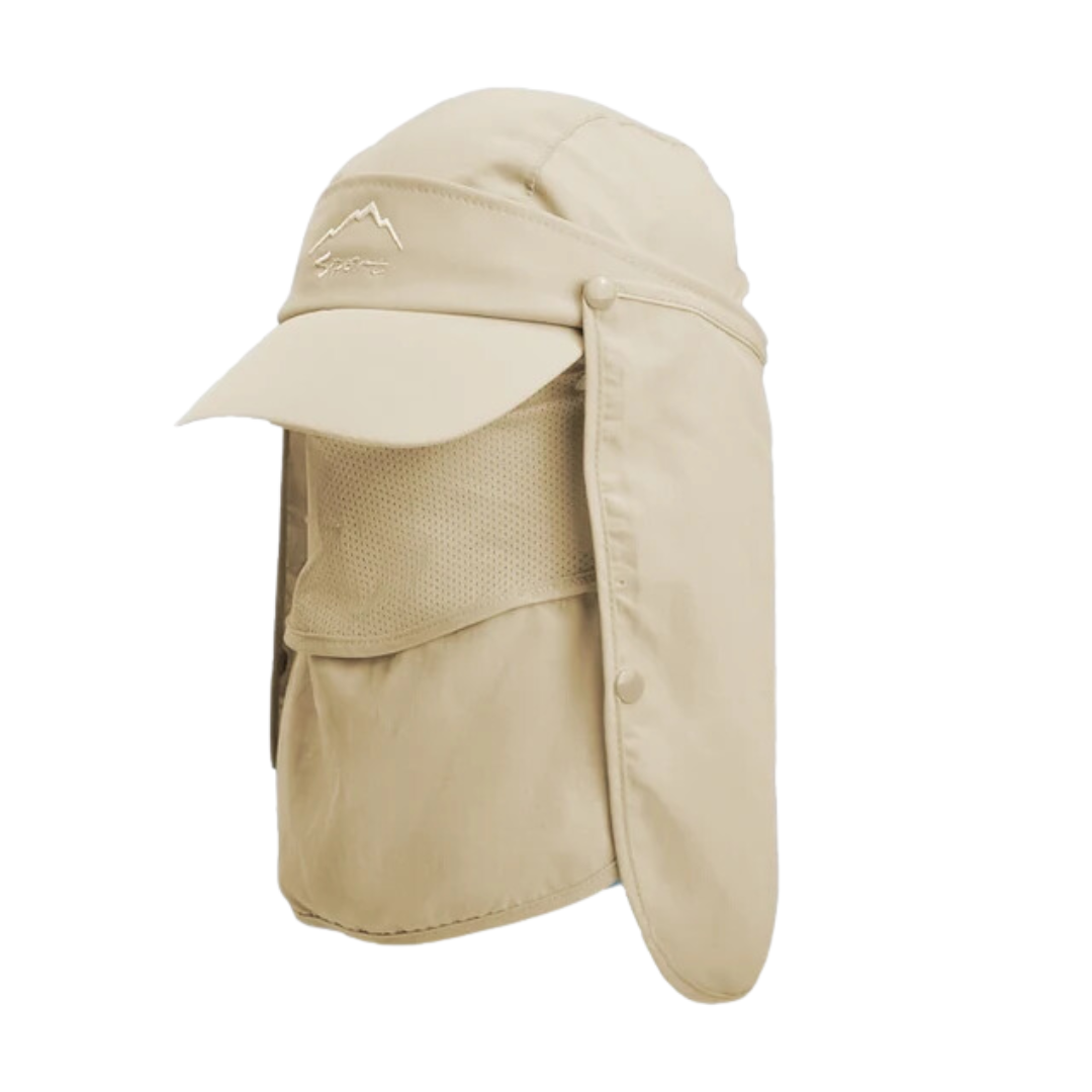 Zonnehoed - SunGuard - Afneembare Muggenkap - Opvouwbaar Design