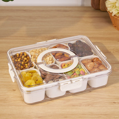 Voedselopslagdoos - FreshMate - Meerdere Compartimenten - Verwijderbare Verdelers