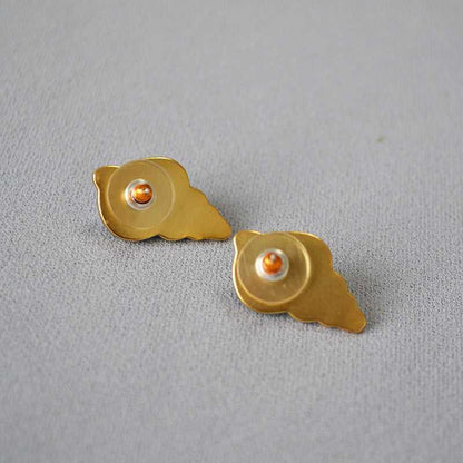 Hangende Schelpenoorbellen - Marisca - Oceaanblauw Design - Boho Strandstijl