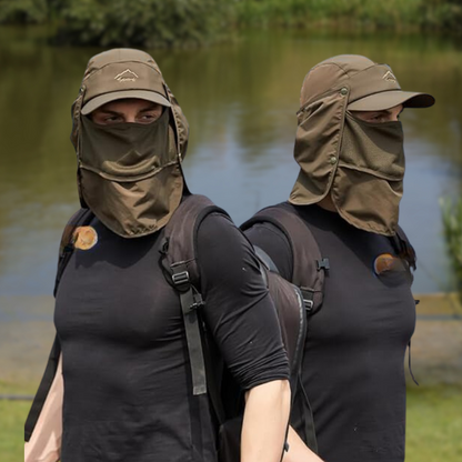 Zonnehoed - SunGuard - Afneembare Muggenkap - Opvouwbaar Design