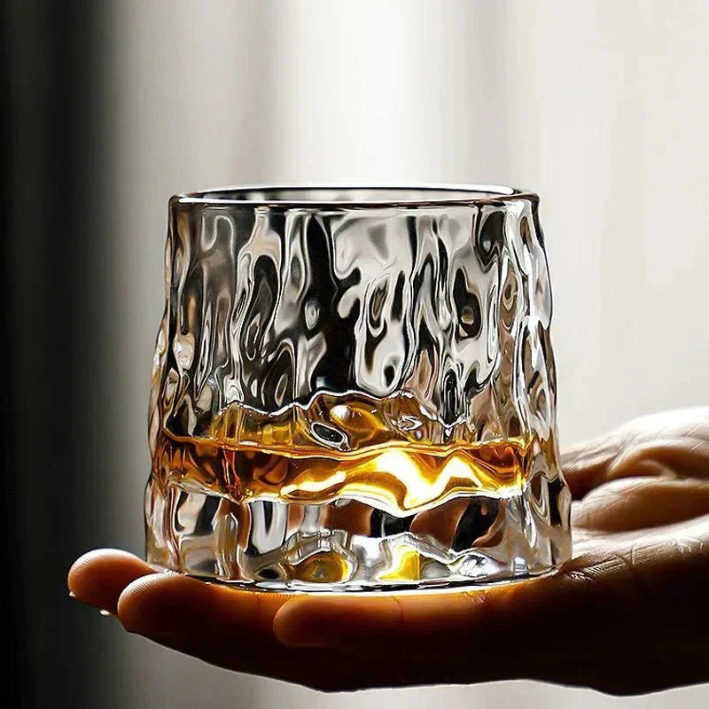Whiskyglas - Crystaluxe - Gegolfd Design - Premium Kwaliteit