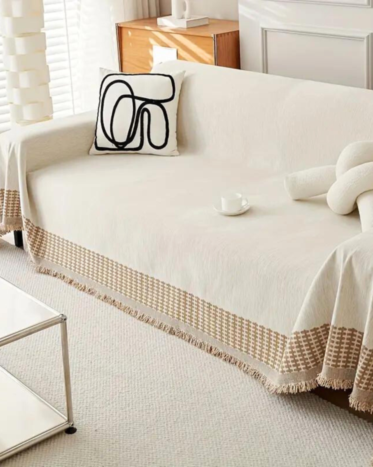 Bankhoes - CozyShield - Antislip Ontwerp - Winter Comfort