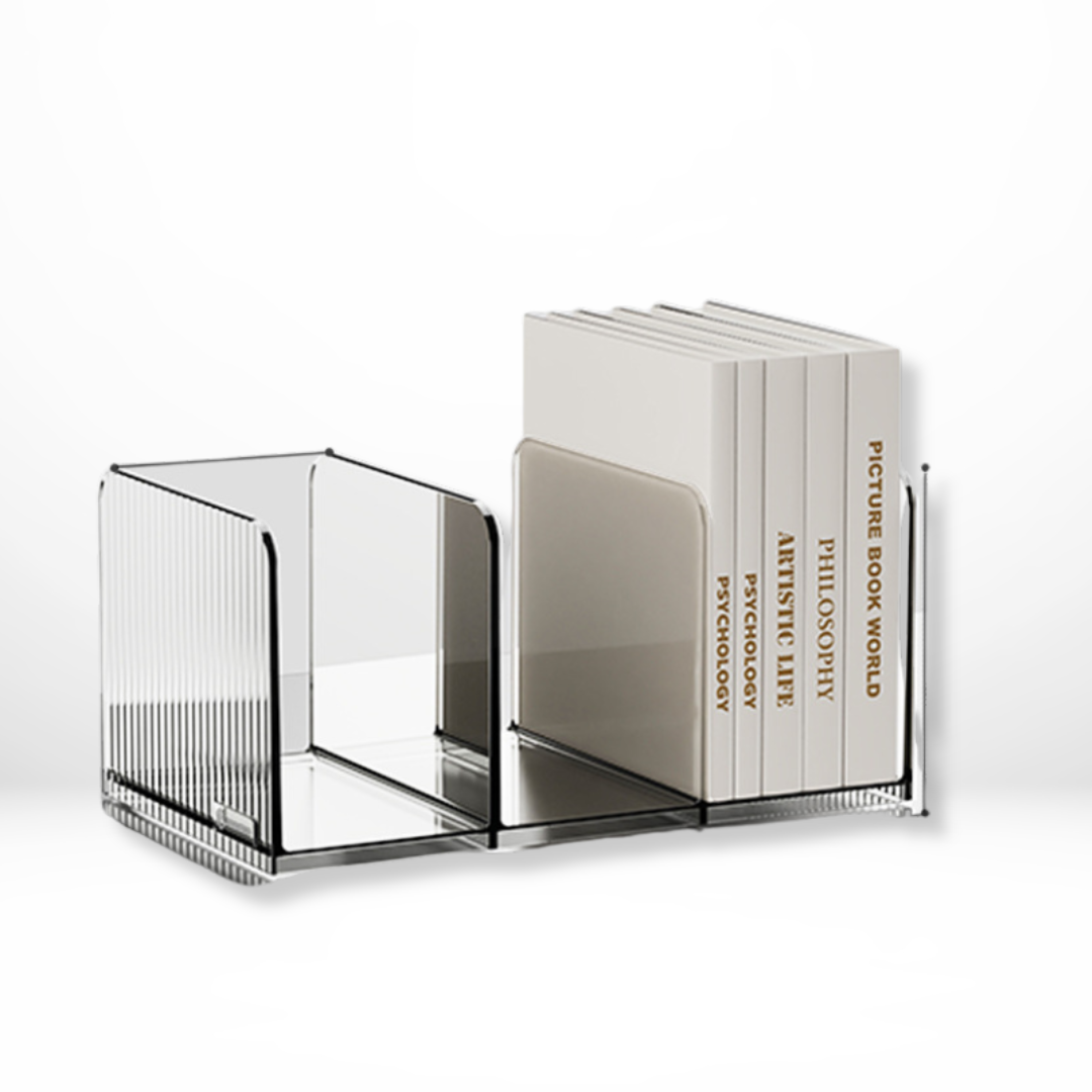 Boekenrek Organizer - Storvia - Compacte Boekenplank - Moderne Bureau Opberger