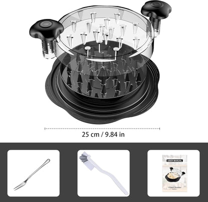 Vleesversnipper Tool - Pulvexa - Makkelijke Kip Shredder - Keukenhulpje