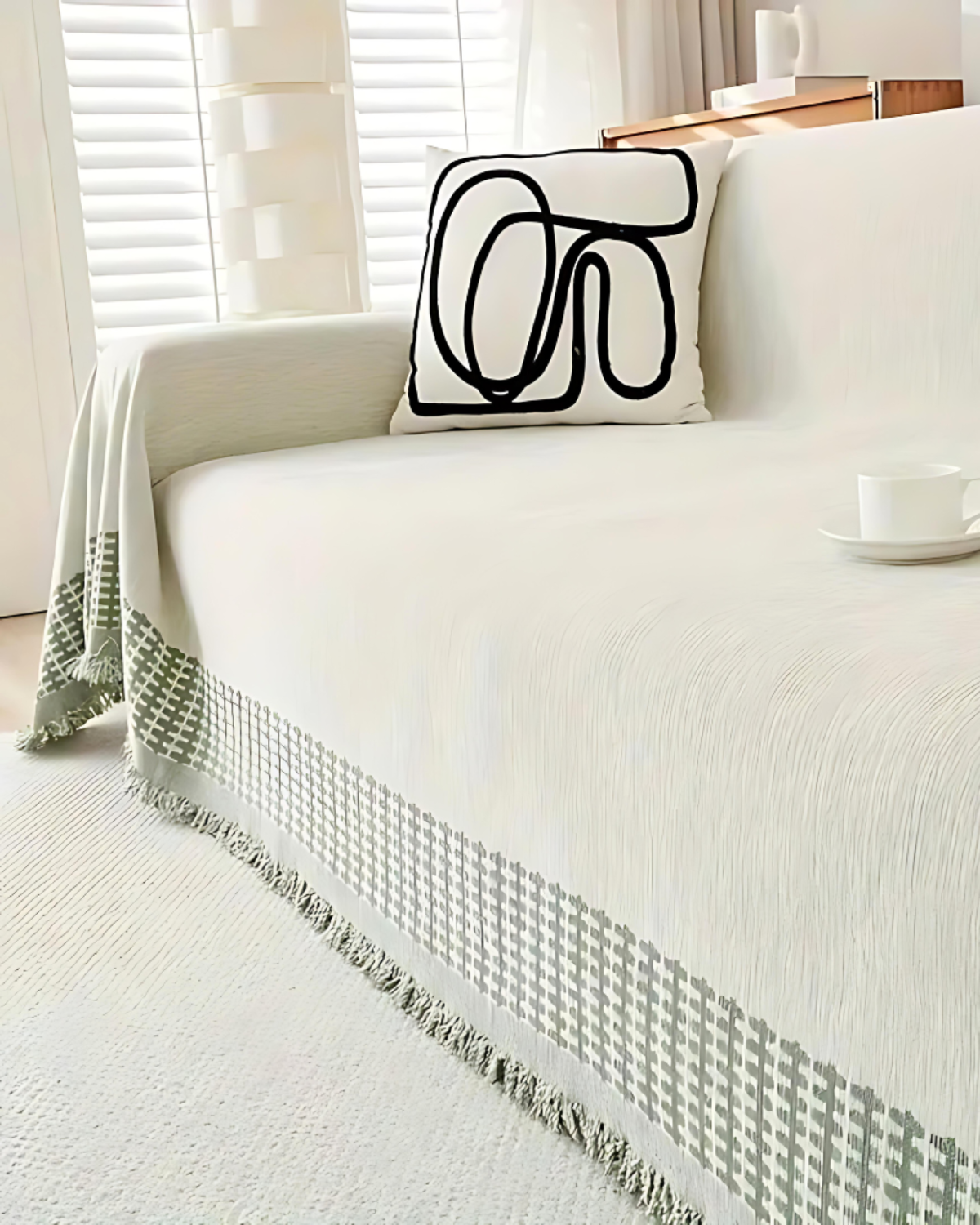 Bankhoes - CozyShield - Antislip Ontwerp - Winter Comfort