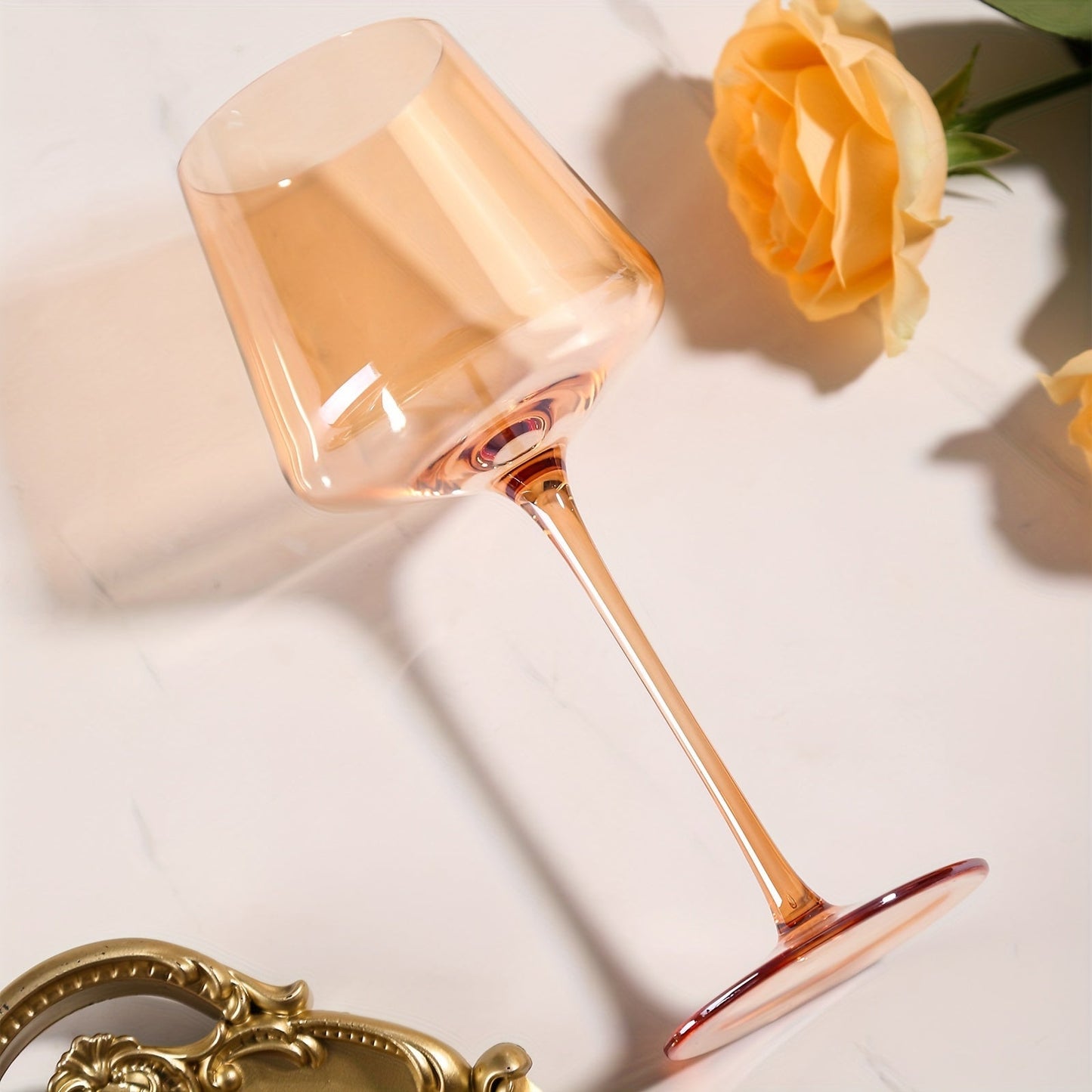 Wijnglazen - AuraCrystal - Gekleurde Design - Luxe Kristal