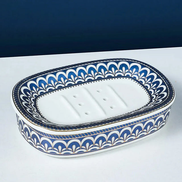 Zeepbakje - DecoLux - Keramisch Design - Tijdloze Art Deco