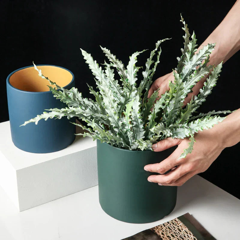 Bloempot - ElegantSphere - Handgemaakt Keramiek - Ronde Design