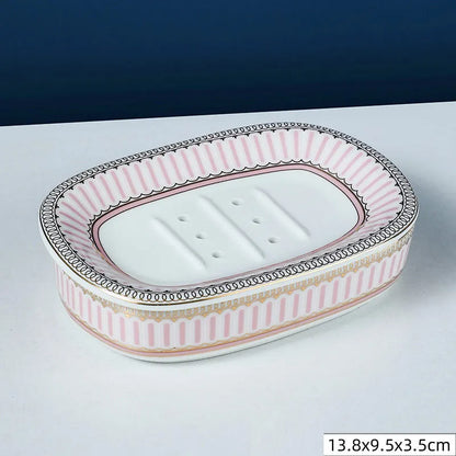 Zeepbakje - DecoLux - Keramisch Design - Tijdloze Art Deco