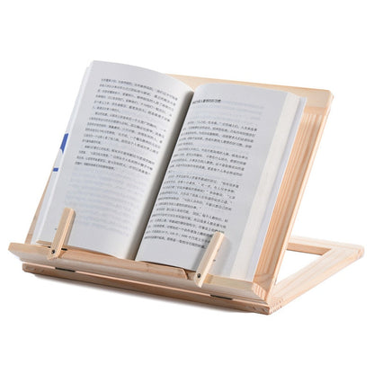Boekenstand - BookPerch - Houten Design - Multi-Apparaat Houder