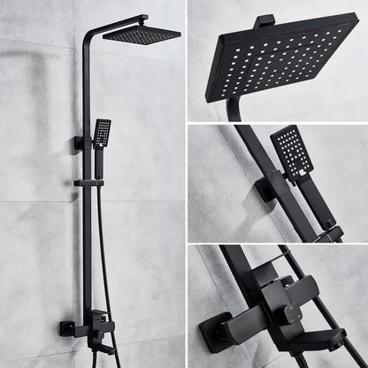 Badkamer Douche Set - AquaMax - Regenval Douche - Wandgemonteerd