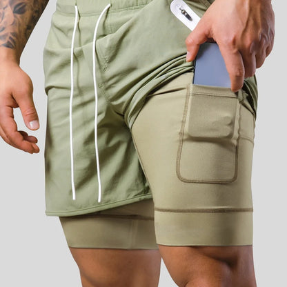 Athleisure Shorts - FlexFit - Ademend Stof - Sneldrogend Ontwerp
