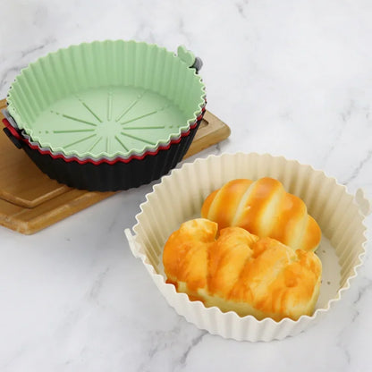 Airfryer Mandje - CleanCook - Siliconen Pot - Herbruikbare Airfryer Bakplaat