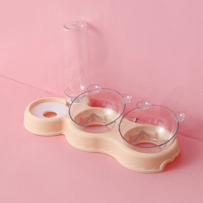 Voederstation - KarlFeast - 3-in-1 Ontwerp - Drinken & Schelpen Ondersteuning