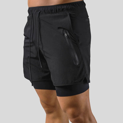 Athleisure Shorts - FlexFit - Ademend Stof - Sneldrogend Ontwerp