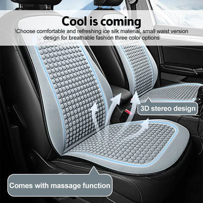 Autostoelkussen - CoolSeat - Ijszijde Stof - Ademend Comfort