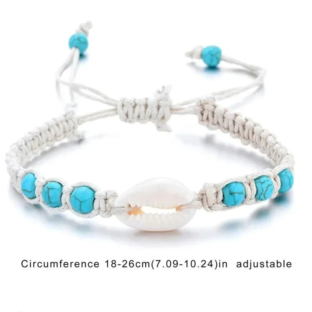 Armband - OceanWave - Sterster Charm - Vlecht Design