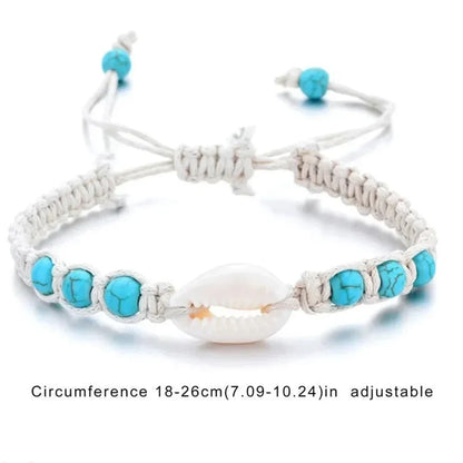 Armband - OceanWave - Sterster Charm - Vlecht Design