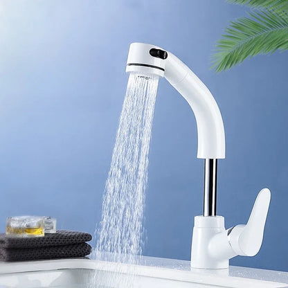 Badkamerkraan - AquaLift - Uittrekbare Functie - Universele Draaistraal