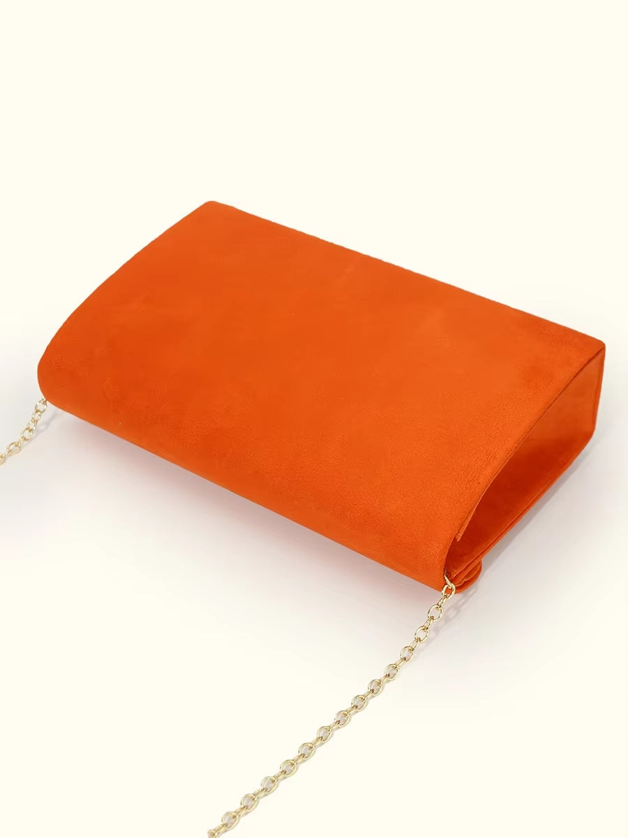 Clutch Tas - VelvetEase - Suède Stijl - Elegante Envelop