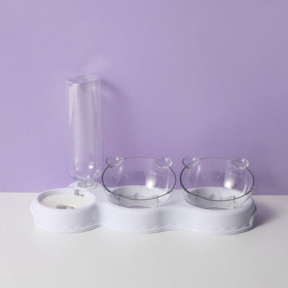 Voederstation - KarlFeast - 3-in-1 Ontwerp - Drinken & Schelpen Ondersteuning