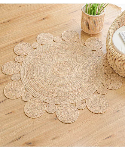 Vloerkleed - GreenGras - Handgeweven Design - Anti-slip Onderkant