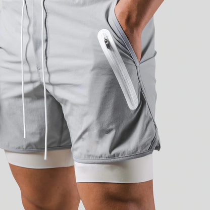 Athleisure Shorts - FlexFit - Ademend Stof - Sneldrogend Ontwerp