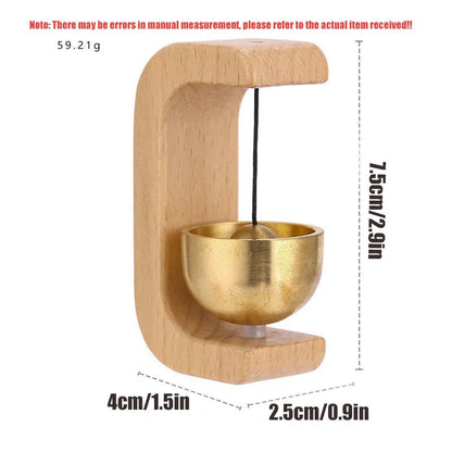 Windgong - SoundWave - Houten Ontwerp - Draadloze Deurbeller