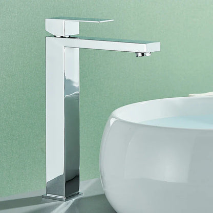 Badkamerkraan - AquaFlow - Roestvrijstaal - Warm & Koude Waterregeling