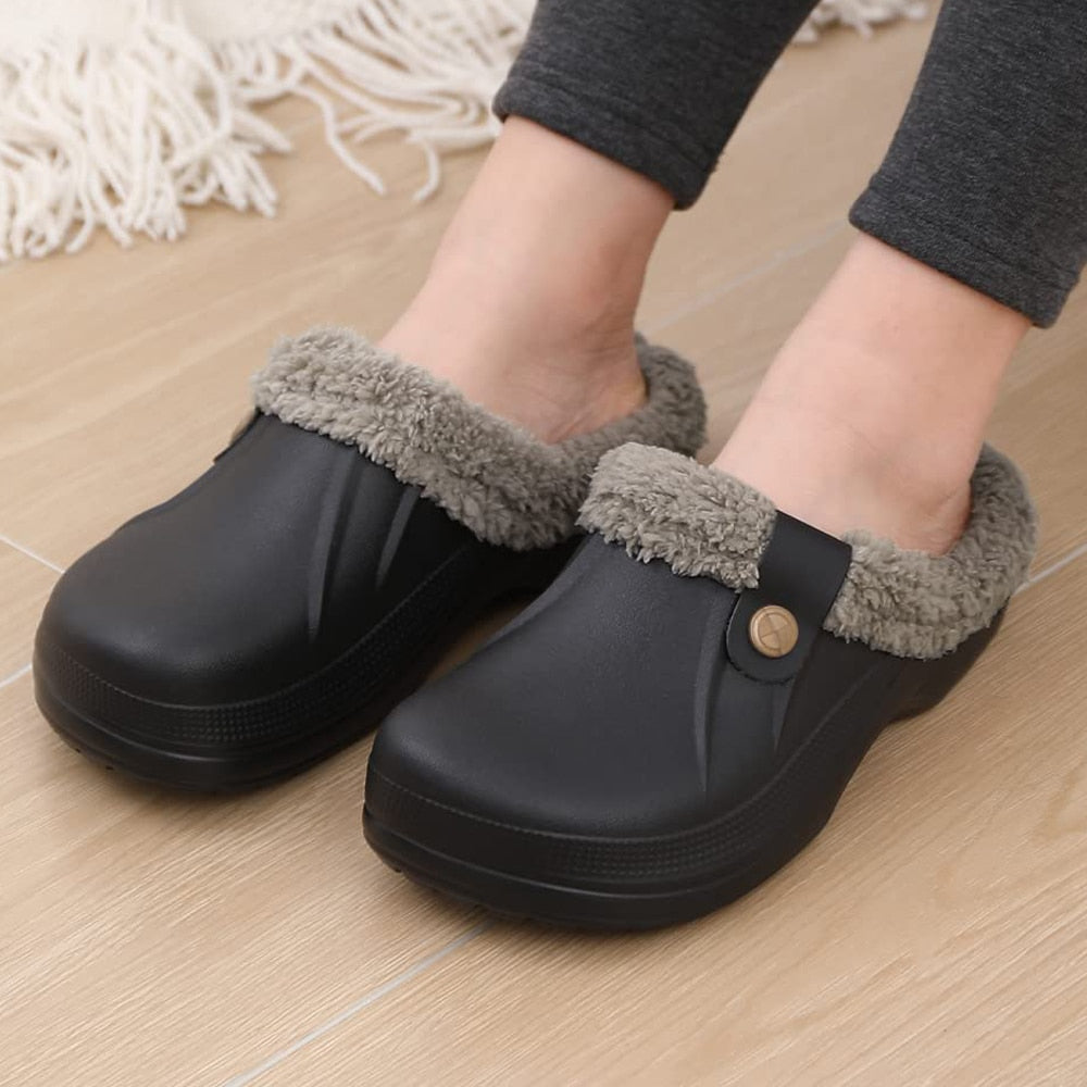 Winterpantoffels - WarmLux - Fluffy Comfort - Waterdicht ontwerp