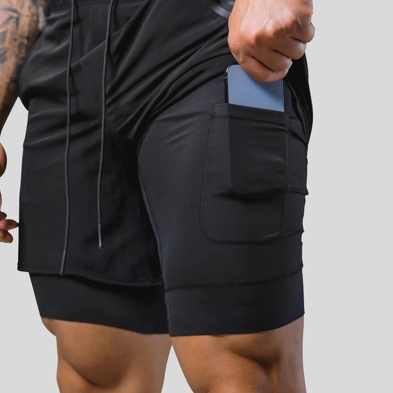 Athleisure Shorts - FlexFit - Ademend Stof - Sneldrogend Ontwerp