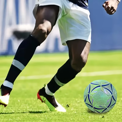 Voetbal - GlowBall - Reflecterend Design - Waterdichte Technologie