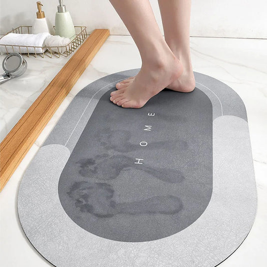 Badkamermat - AbsorbaMat - Sneldrogend - Antislip Bescherming