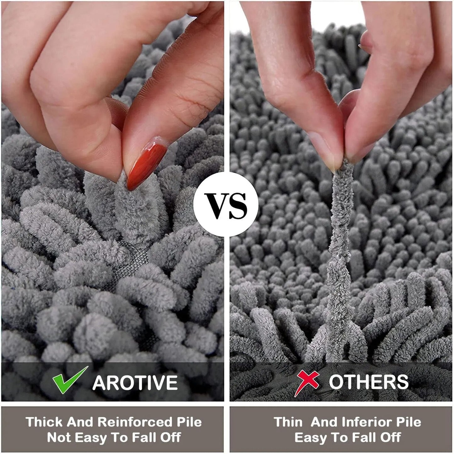 Badmat - ComfortEase - Antislip - Sneldrogend