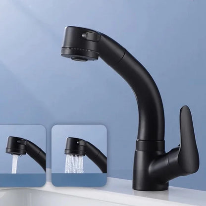 Badkamerkraan - AquaLift - Uittrekbare Functie - Universele Draaistraal