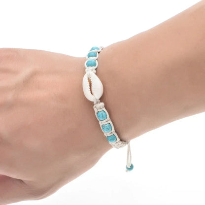 Armband - OceanWave - Sterster Charm - Vlecht Design