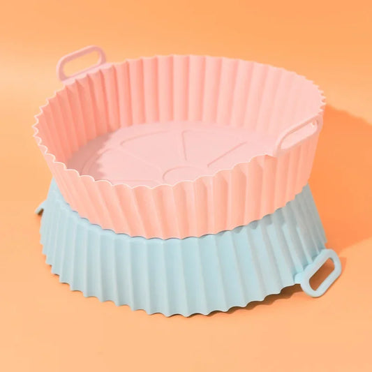 Airfryer Mandje - CleanCook - Siliconen Pot - Herbruikbare Airfryer Bakplaat