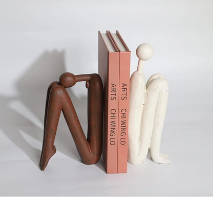 Boekensteun - DecorVibe - Noordse Stijl - Abstract Ontwerp