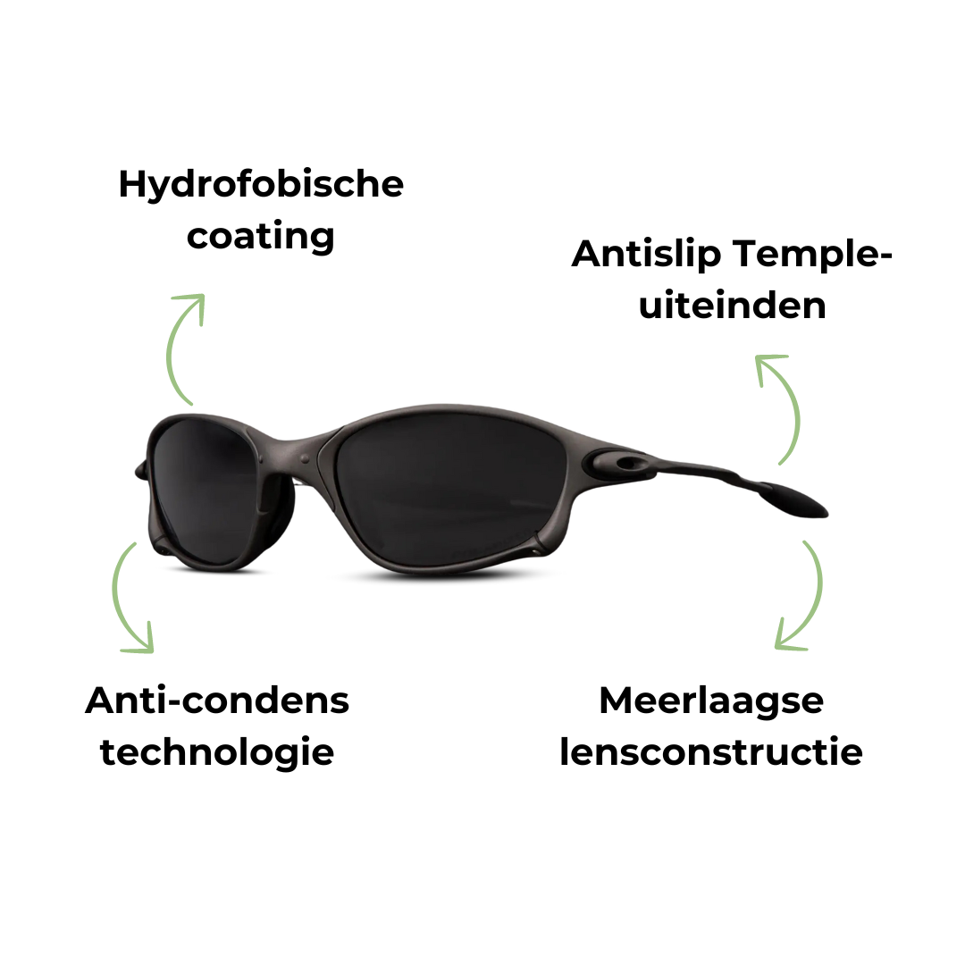 Zonnebril - VisionMax - Gepolariseerde Lenzen - UV Bescherming