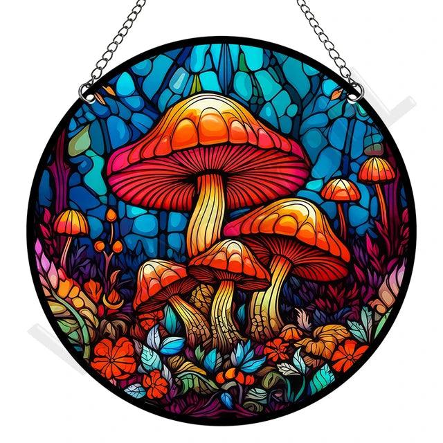 Zonnevanger - RetroGlow - Acryl Design - Raamdecoratie