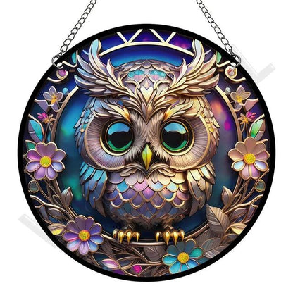 Zonnevanger - RetroGlow - Acryl Design - Raamdecoratie