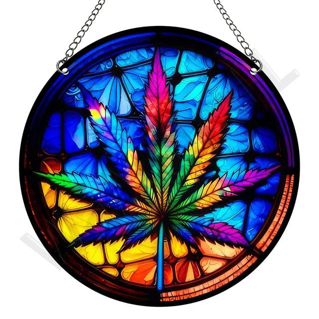 Zonnevanger - RetroGlow - Acryl Design - Raamdecoratie