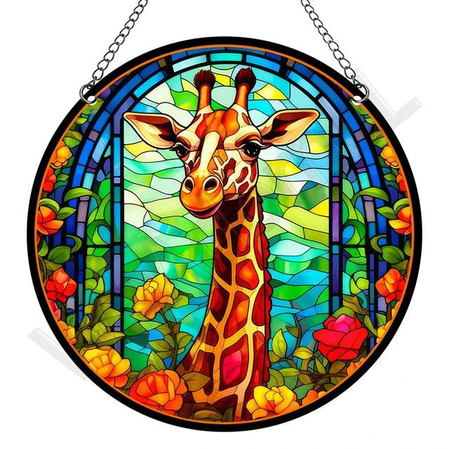 Zonnevanger - RetroGlow - Acryl Design - Raamdecoratie