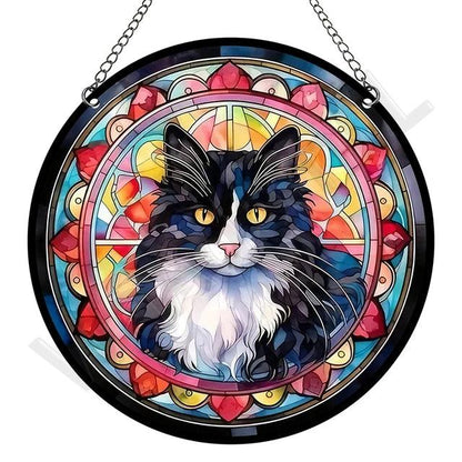 Zonnevanger - RetroGlow - Acryl Design - Raamdecoratie