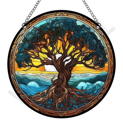 Zonnevanger - RetroGlow - Acryl Design - Raamdecoratie