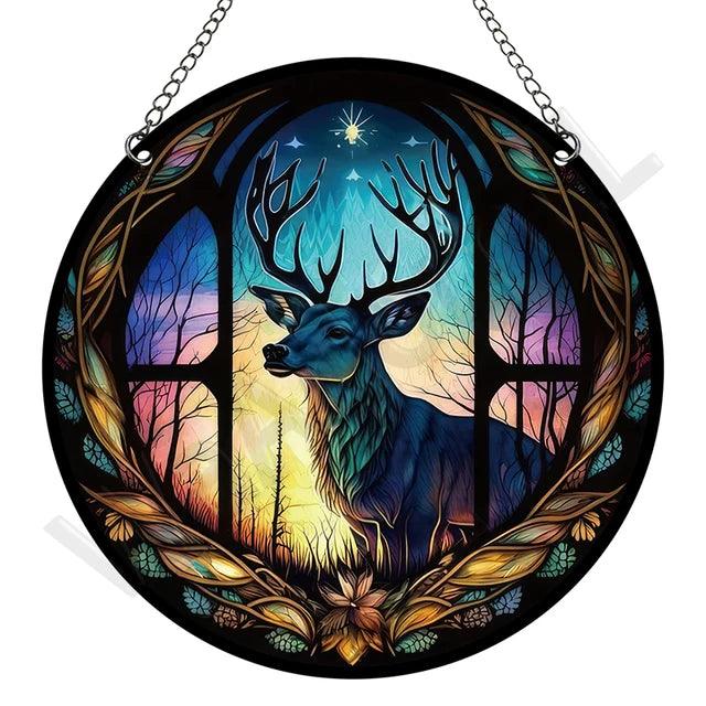 Zonnevanger - RetroGlow - Acryl Design - Raamdecoratie